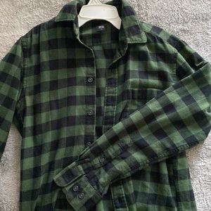 Forest Green Flannel